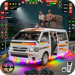 Mini Bus Driving Euro Bus Game icon