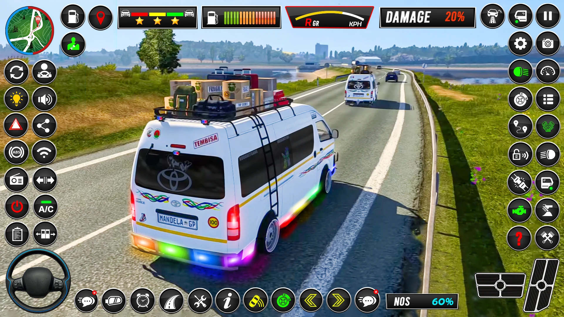 Mini Bus Driving Euro Bus Game screenshot
