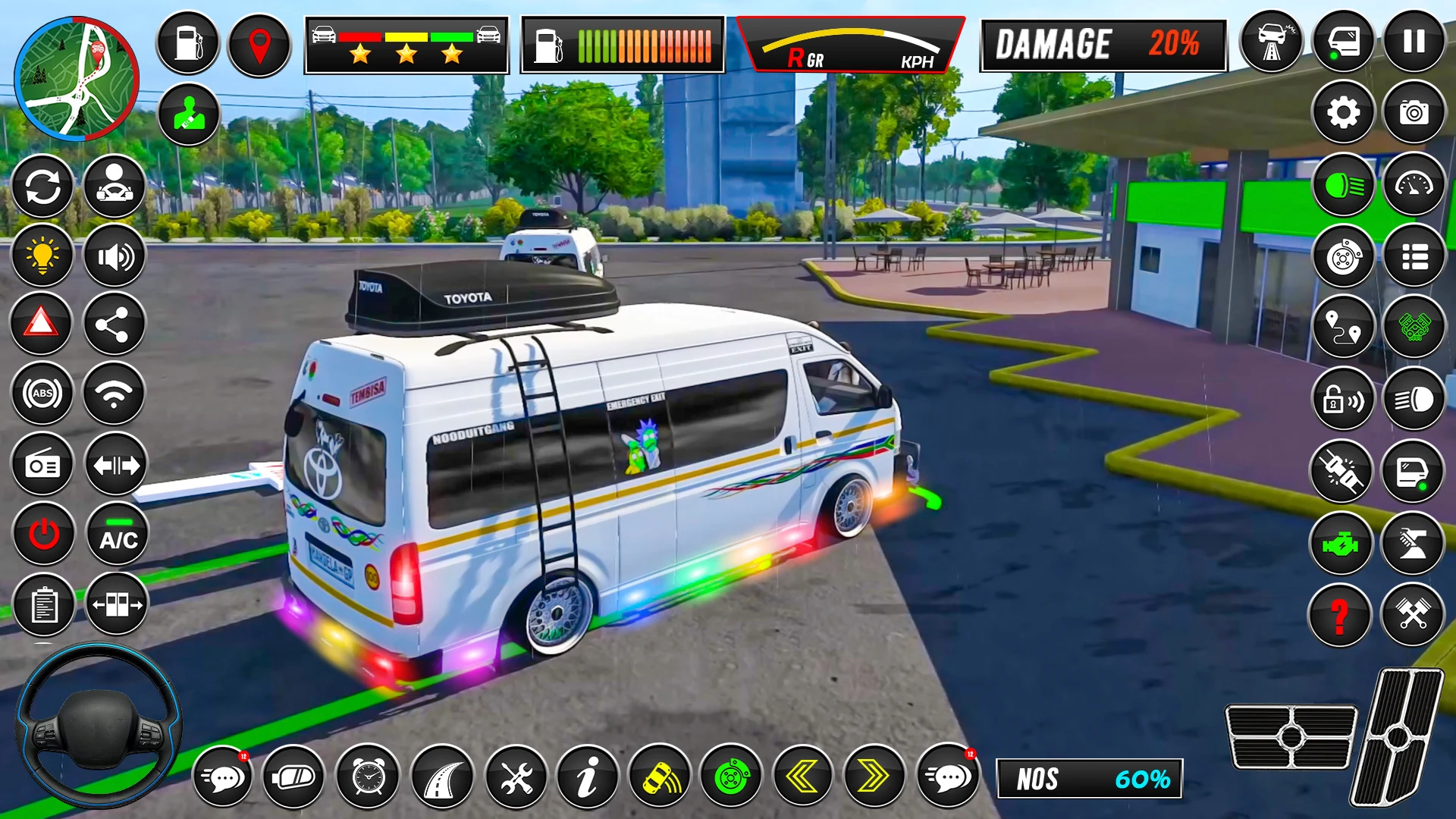 Mini Bus Driving Euro Bus Game screenshot