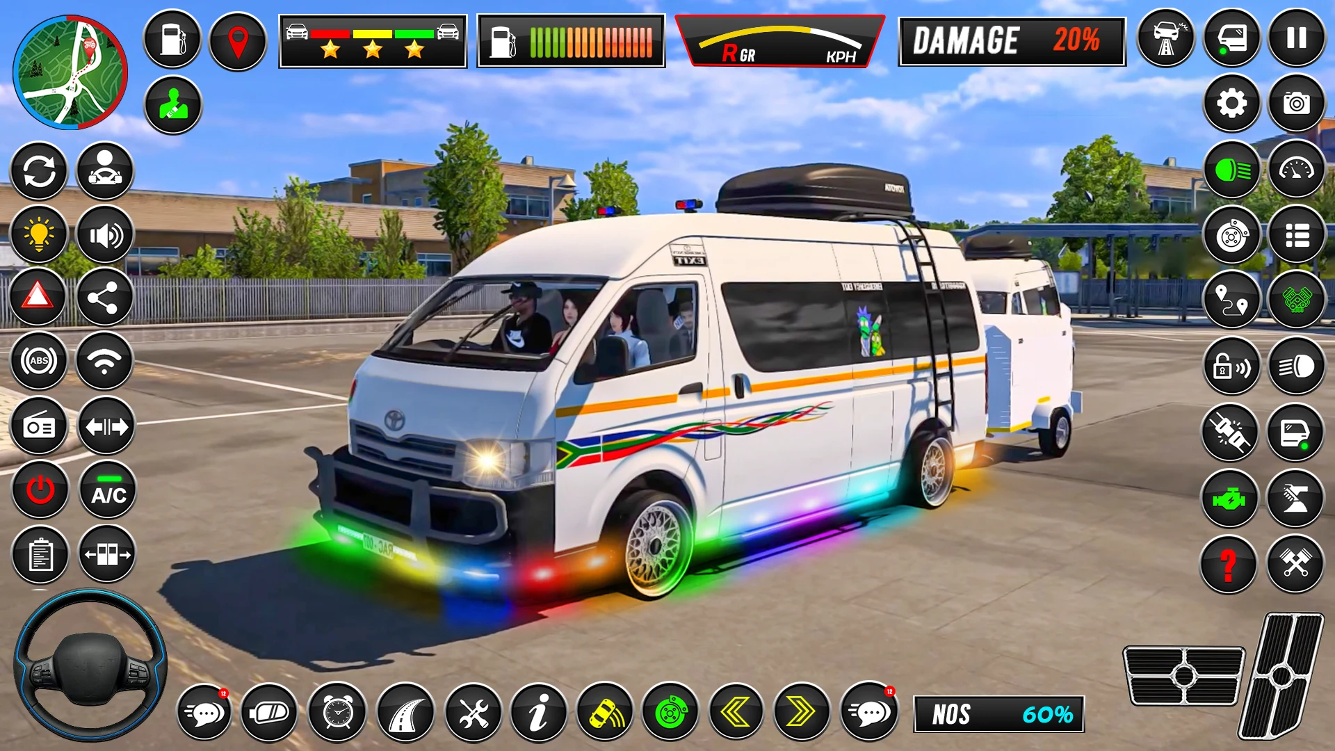 Mini Bus Driving Euro Bus Game screenshot