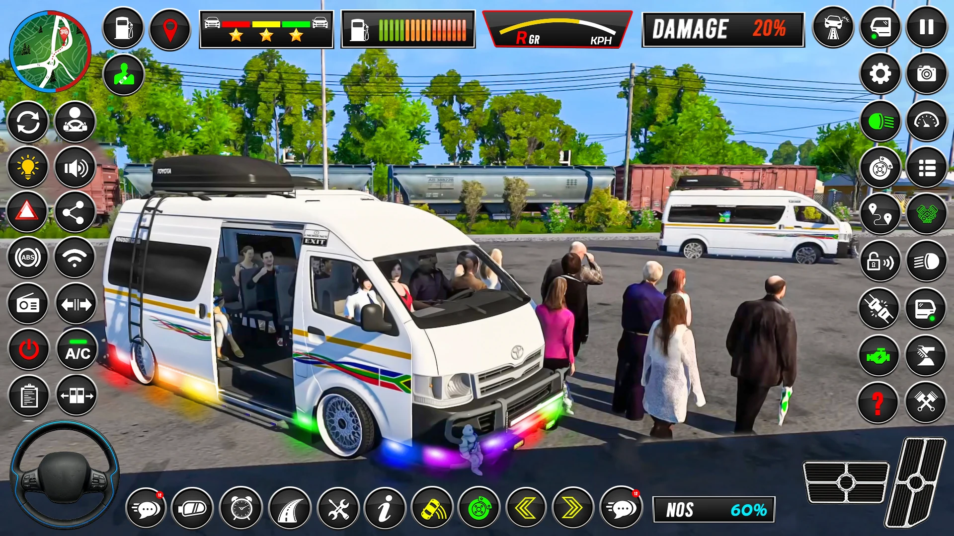 Mini Bus Driving Euro Bus Game screenshot