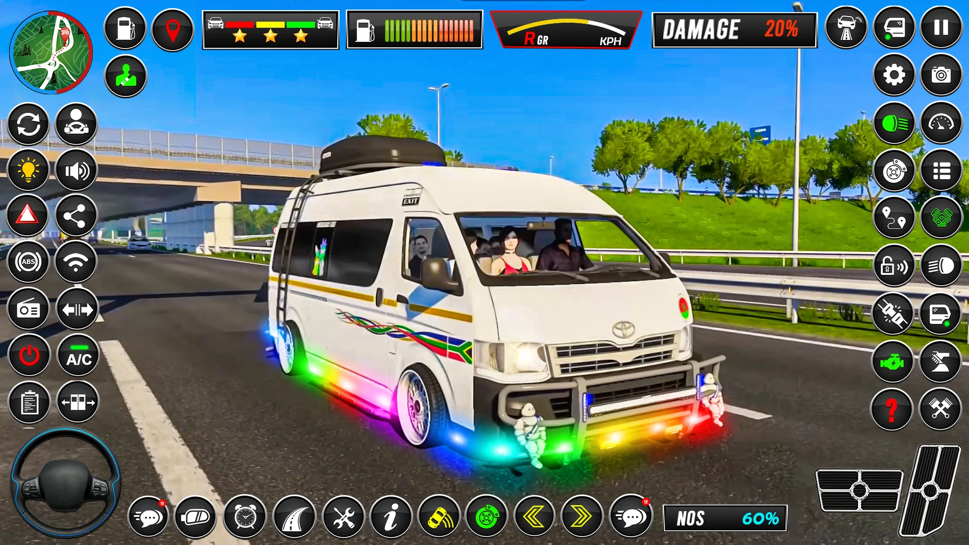 Mini Bus Driving Euro Bus Game screenshot