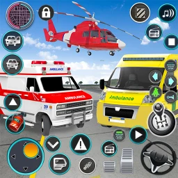 Symbol von Heli Ambulance Simulator Game